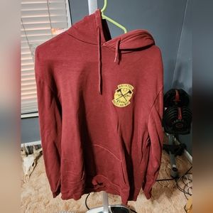 Brixton X Coors Light XL Rust and Gold Hoodie